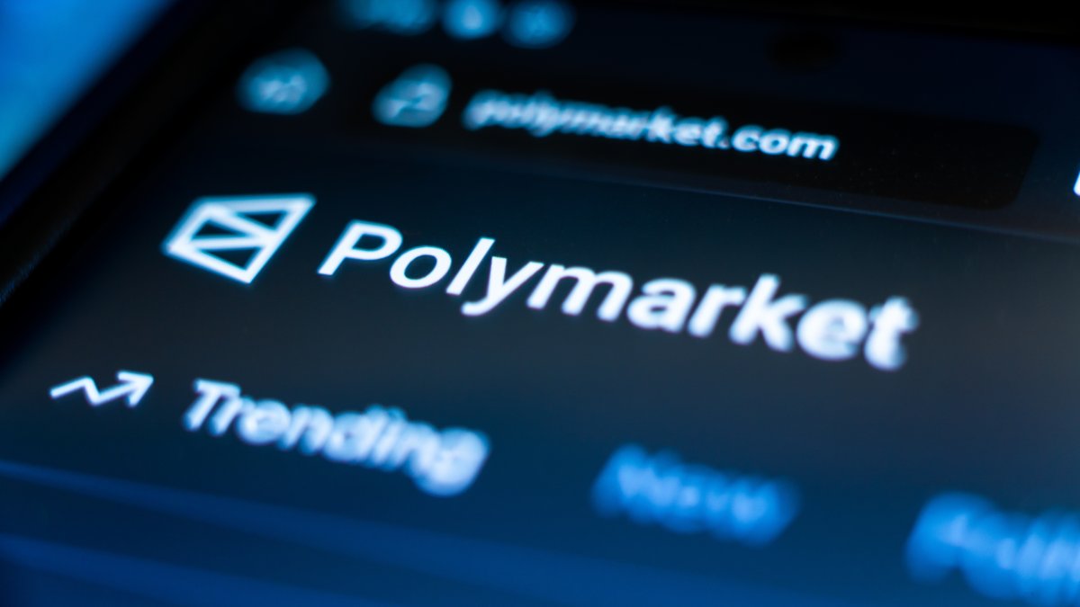 The Polymarket logo is seen on a screen, Denver, Colorado, U.S., June, 18, 2025. (Shutterstock Photo)
