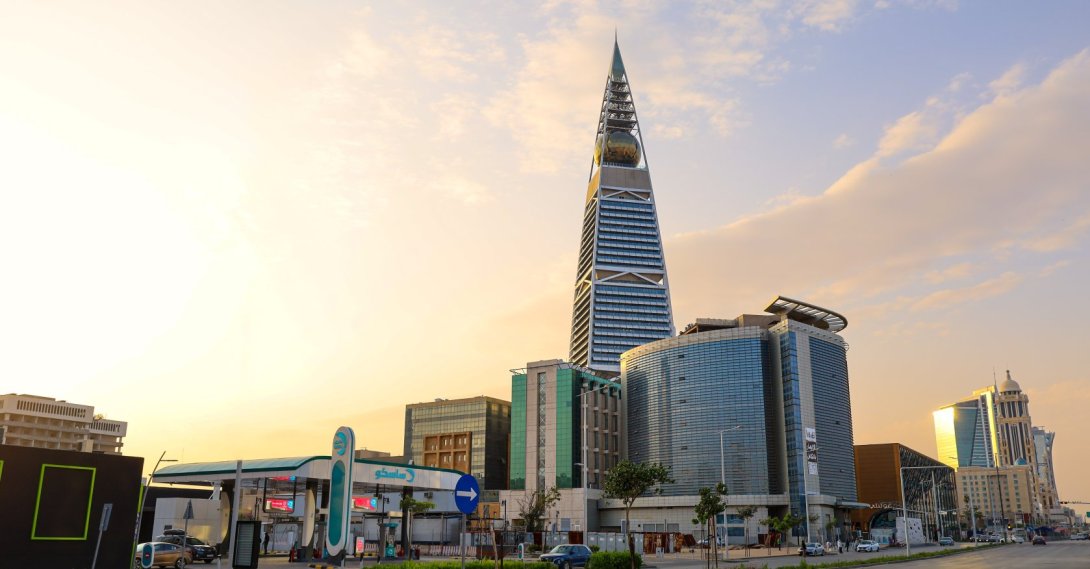 A general view of Al-Faisaliah Tower, Riyadh, Saudi Arabia, March 11, 2023. (Shutterstock Photo)