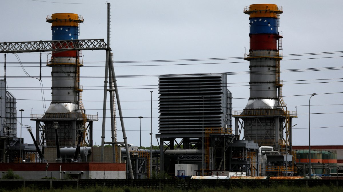 The El Palito refinery of the Venezuelan state oil company PDVSA, Puerto Cabello, Venezuela, Feb. 10, 2024. (Reuters Photo)