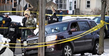 Members of law enforcement work the scene following a suspected shooting by an ICE agent during an immigration crackdown in Minneapolis, Minnesota, U.S., Jan. 7, 2026. (AFP Photo)