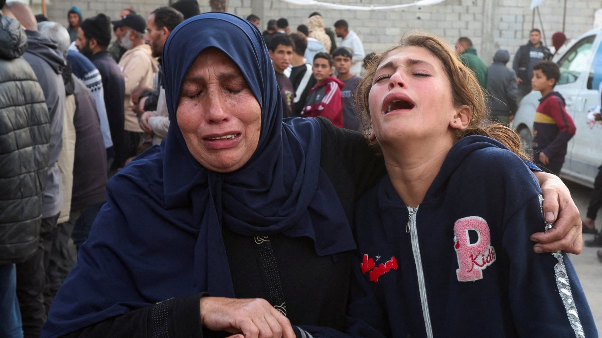 Children among at least 7 killed in Israeli attack on Gaza