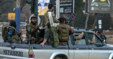 Security forces deploy across the streets of Aleppo, northern Syria, Jan. 7, 2026. (EPA Photo)