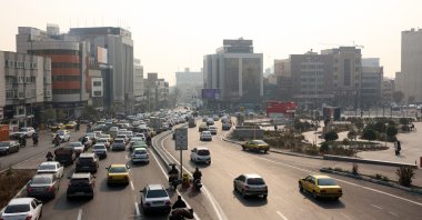 A general view from the downtown capital city of Tehran, Iran, Jan. 8, 2026. (EPA Photo)
