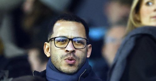 New Chelsea manager Liam Rosenior in the stands ahead ofthe English Premier League soccer match between Fulham FC and Chelsea, London, U.K., Jan. 7, 2026. (EPA Photo)