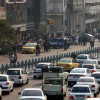 A general view from a street, Tehran, Iran, Jan. 8, 2026. (EPA Photo)