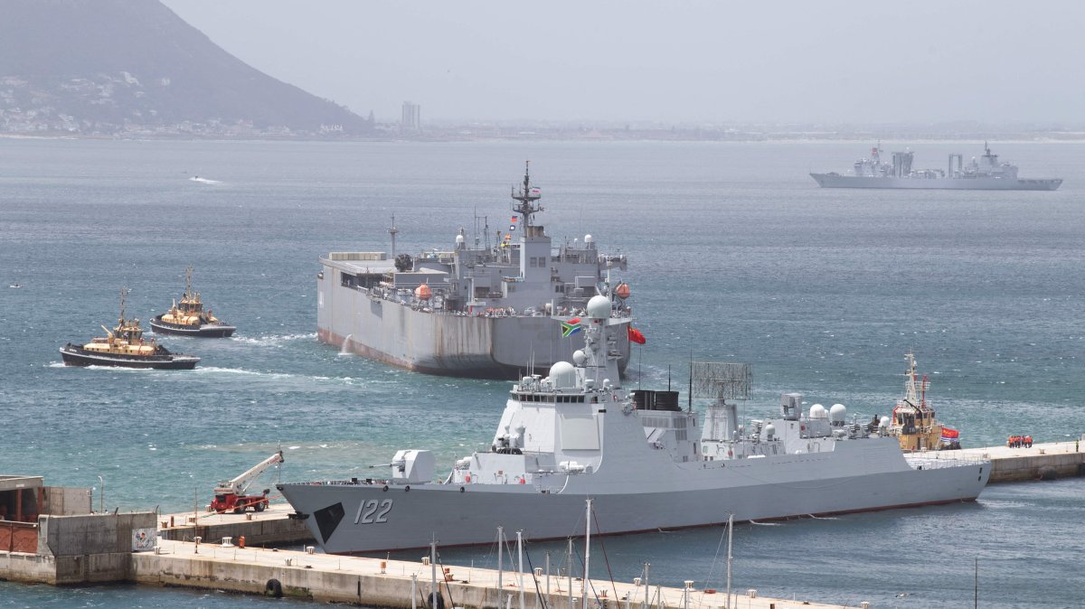 China, Russia and Iran take part in naval drills with South Africa