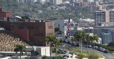 A view of the U.S. embassy in Caracas, Venezuela, March 12, 2019. (AFP File Photo)