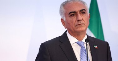 Reza Pahlavi, the exiled son of the last Shah of Iran, attends a press conference about the situation in Iran and the need to support Iranians, in Paris, France, June 23, 2025. (Reuters Photo)
