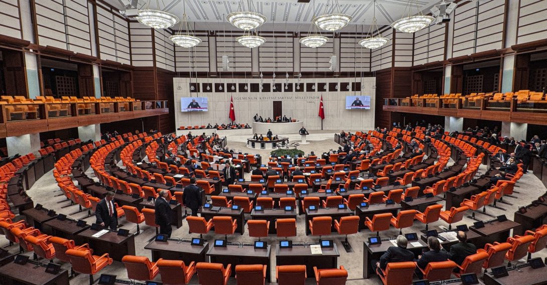 A view of Parliament in session, Ankara, Türkiye, Jan. 8, 2026. (AA Photo)