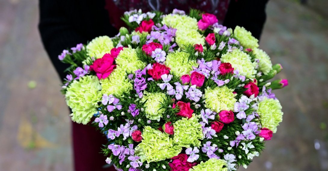 A bouquet of flowers, Antalya, southern Türkiye, Dec. 25, 2025. (AA Photo)
