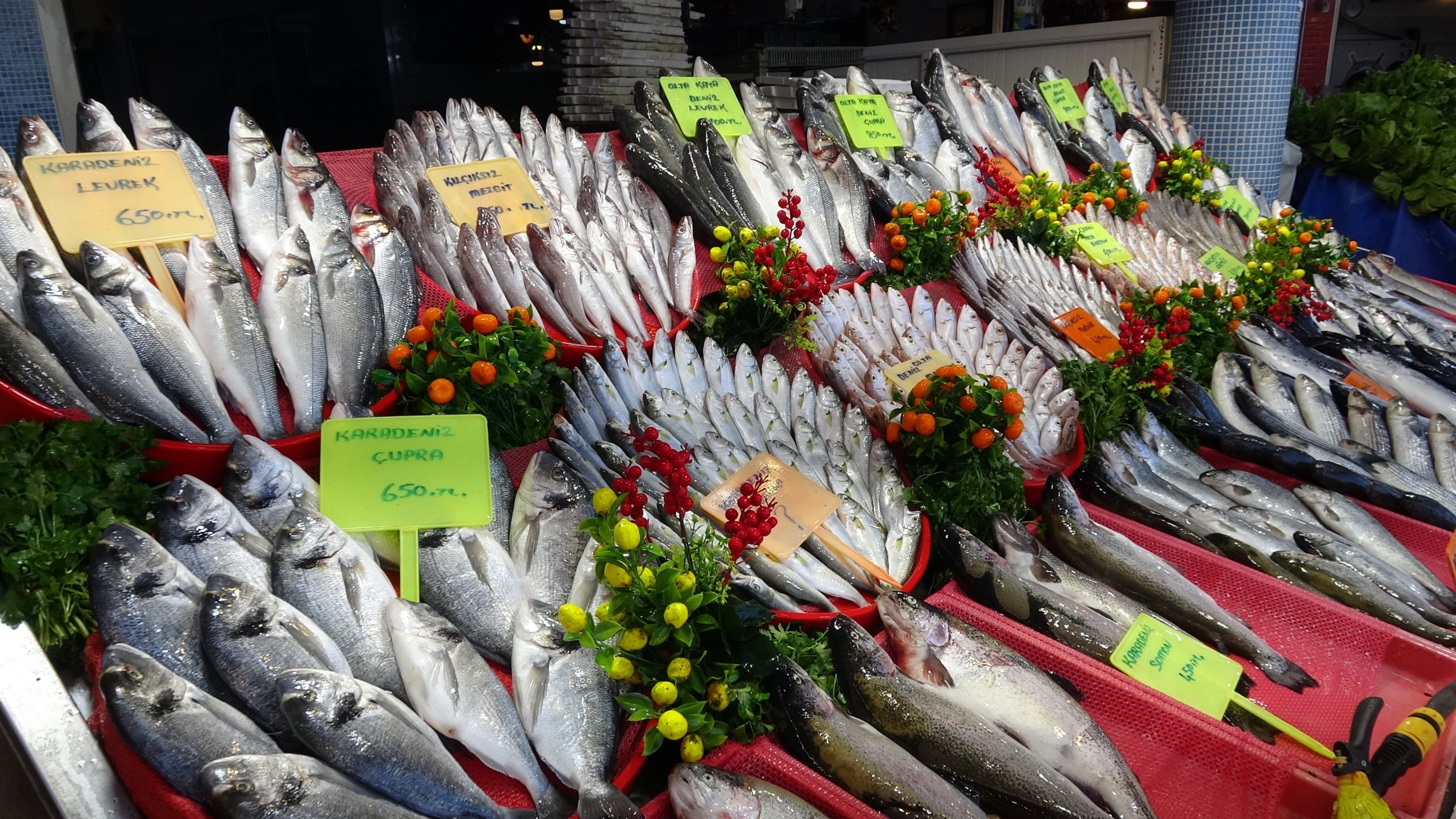 Fish overtakes kebab on winter tables in Gaziantep, Türkiye