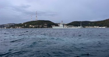 The Turkish naval vessel TCG Ütğm. Arif Ekmekçi, Istanbul, Türkiye, Jan. 9, 2026. (Courtesy of Ministry of National Defense)