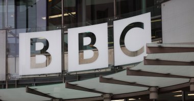 The BBC headquarters in London, U.K., Nov. 16, 2025. (EPA Photo)