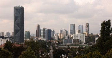 A general view of the cityscape of Addis Ababa, Ethiopia, Dec. 19, 2025. (Reuters Photo)