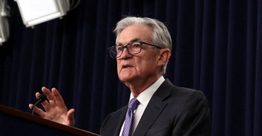 U.S. Federal Reserve Chair Jerome Powell holds a press conference following a two-day meeting of the Federal Open Market Committee, at the U.S. Federal Reserve in Washington, D.C., U.S., Dec. 10, 2025. (Reuters Photo)