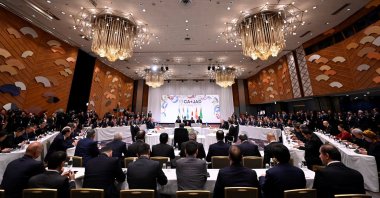 Leaders of Japan, Kazakhstan, Tajikistan, Turkmenistan, Kyrgyzstan and Uzbekistan attend the leaders-level "Central Asia plus Japan" Dialogue (CA JAD) summit, Tokyo, Japan, Dec. 20, 2025. (Reuters Photo)