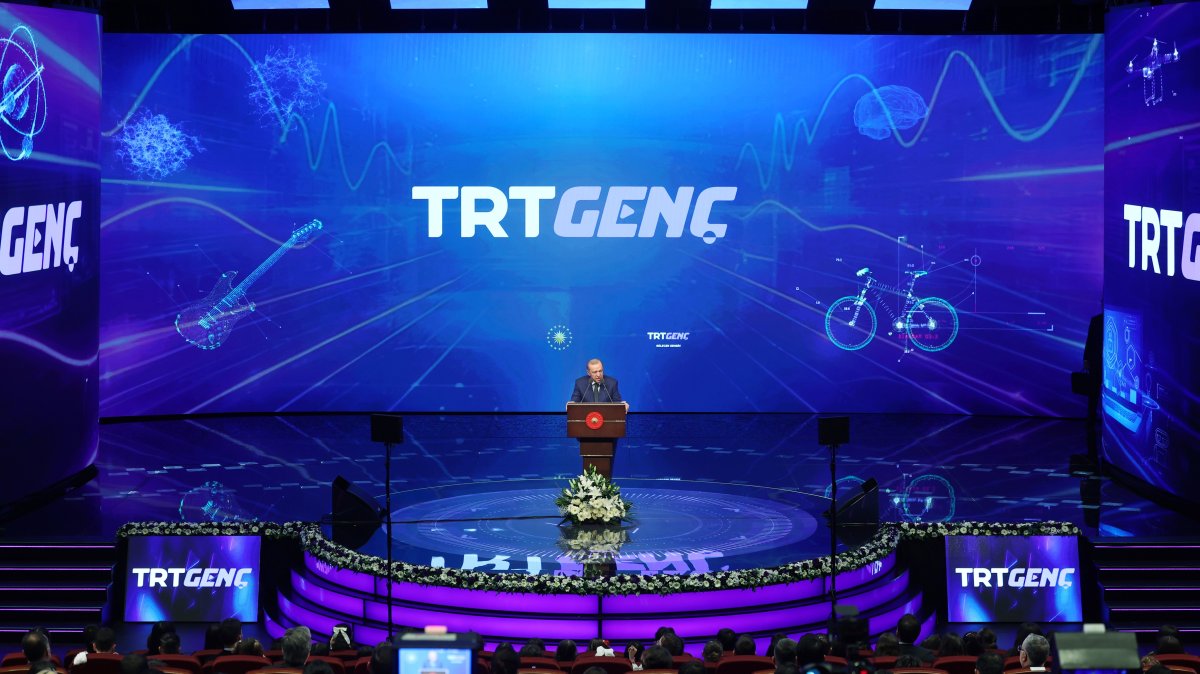 President Erdoğan launches Türkiye’s youth channel TRT Genç