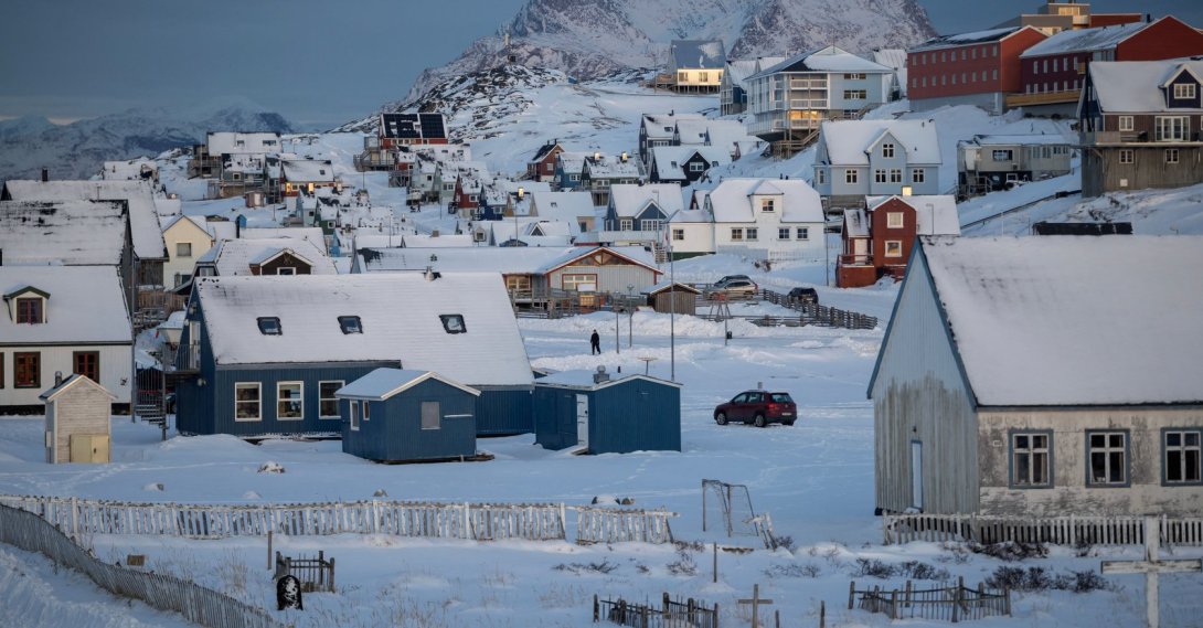 A view of buildings in Nuuk on the day of the meeting between top U.S. officials and the foreign ministers of Denmark and Greenland, in Nuuk, Greenland, January 14, 2026. (Reuters Photo) 