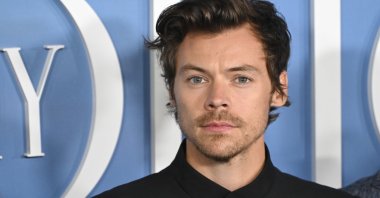 Harry Styles at the premiere for "My Policeman," the Regency Bruin Theater, Los Angeles, U.S., Nov. 1, 2022. (Shutterstock Photo)