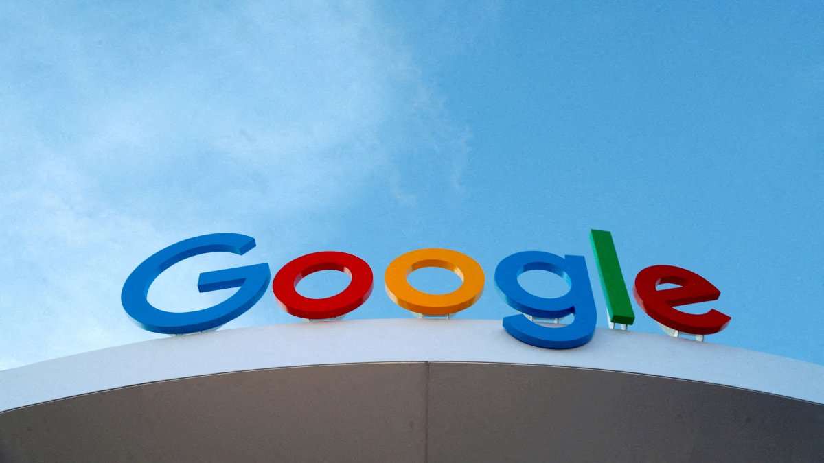 The Google logo is seen on the Google house at CES 2024, an annual consumer electronics trade show, in Las Vegas, Nevada, U.S., Jan. 10, 2024. (Reuters Photo)