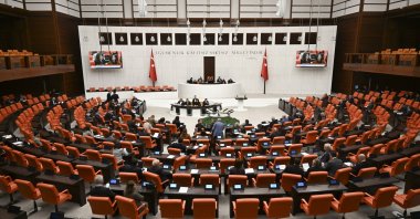 A view of the Turkish Parliament in session, in Ankara, Türkiye, Jan. 14, 2026. (AA Photo)
