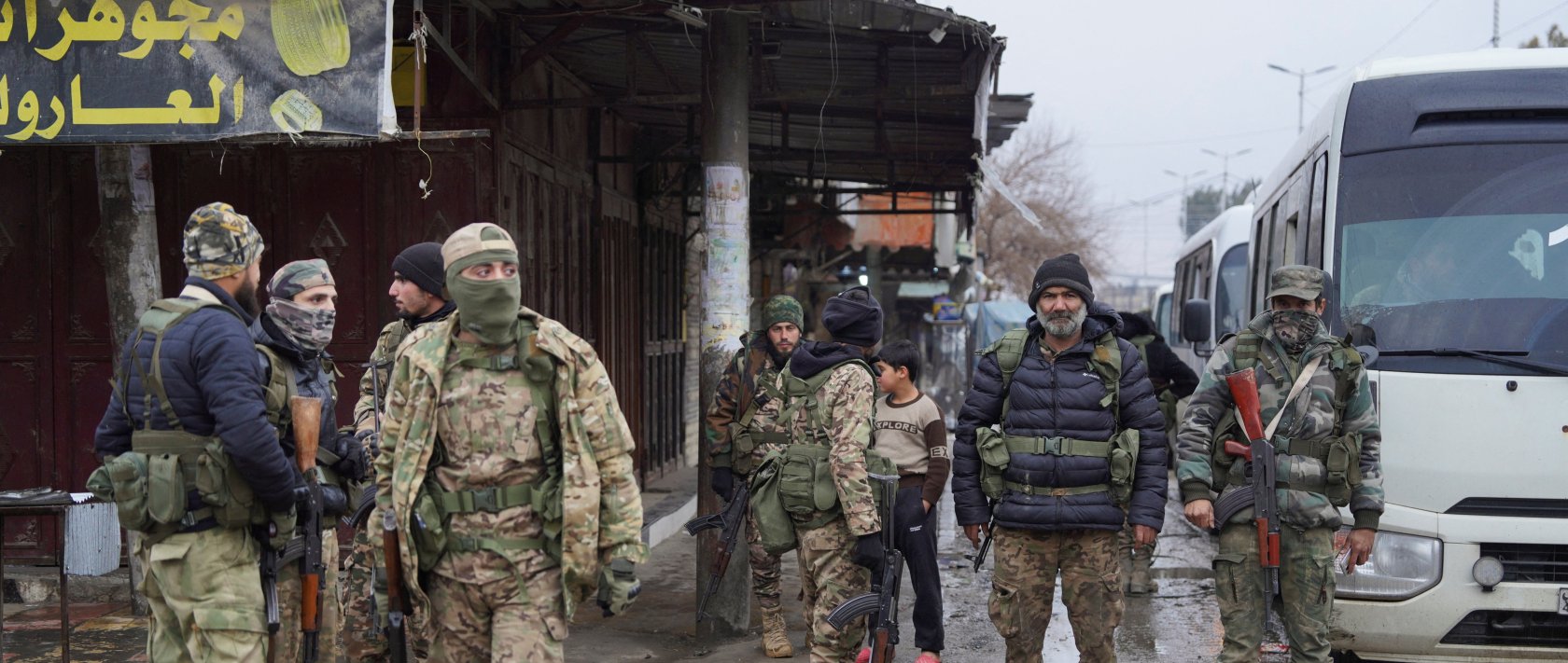 Members of the Syrian army are deployed after the withdrawal of the YPG terrorist group, Tabqa, Syria, Jan. 18, 2026. (Reuters Photo)