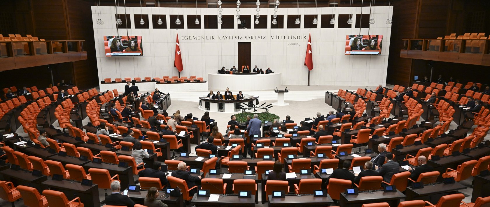 A view of the Turkish Parliament in session, in Ankara, Türkiye, Jan. 14, 2026. (AA Photo)