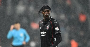 Beşiktaş's Tammy Abraham reacts during the Süper Lig match against Kayserispor at Tüpraş Stadium, Jan. 19, 2026. (AA Photo)