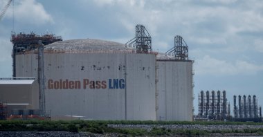 A view of the Golden Pass LNG facility in Port Arthur, Texas, U.S., June 23, 2025. (Reuters Photo)