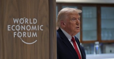 U.S. President Donald Trump attends the 56th annual World Economic Forum (WEF) in Davos, Switzerland, Jan. 21, 2026. (Reuters Photo)