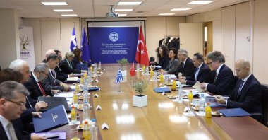 Turkish and Greek delegations attend the 9th round of positive agenda discussions in Athens, Jan. 21, 2026. (@MFATurkiye on X)