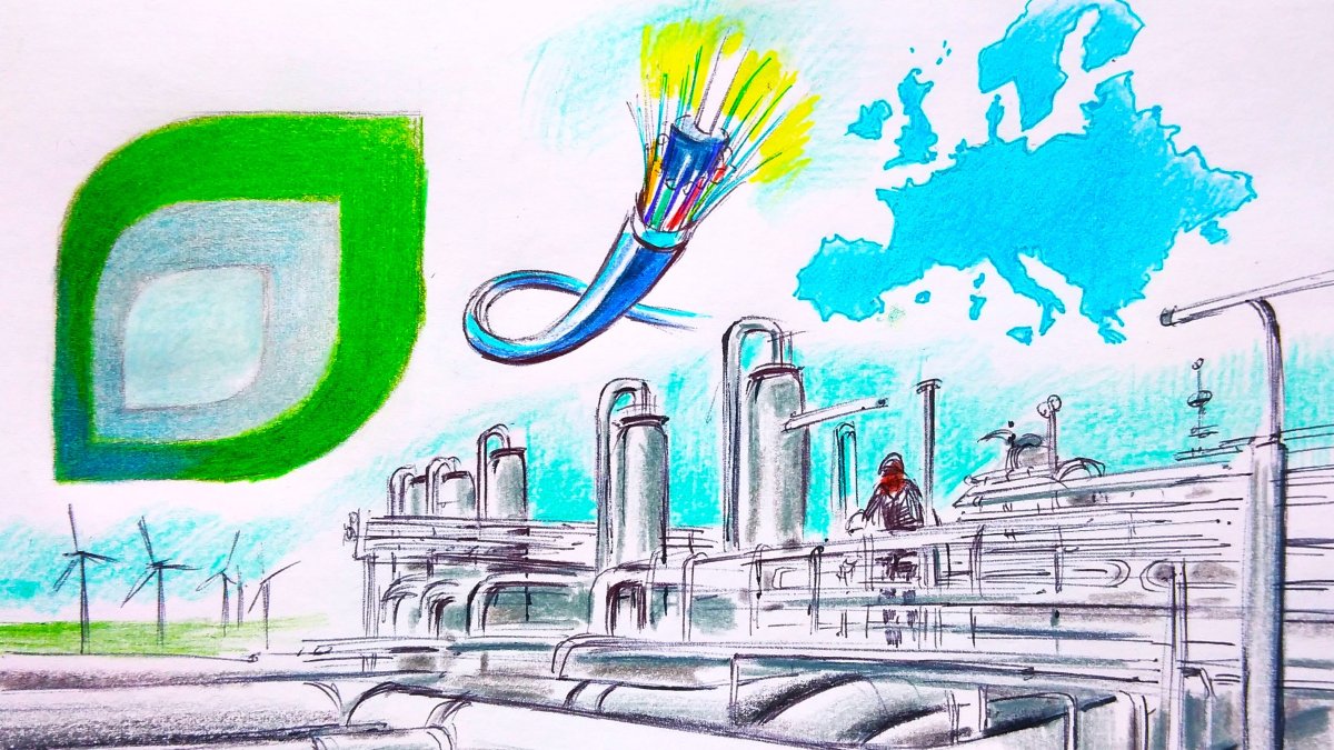 "SEFE signed a 10-year offtake agreement with SOCAR, under which annual volumes are set to rise gradually to 15 terawatt hours, approximately 1.5 billion cubic meters." (Illustration by Erhan Yalvaç)