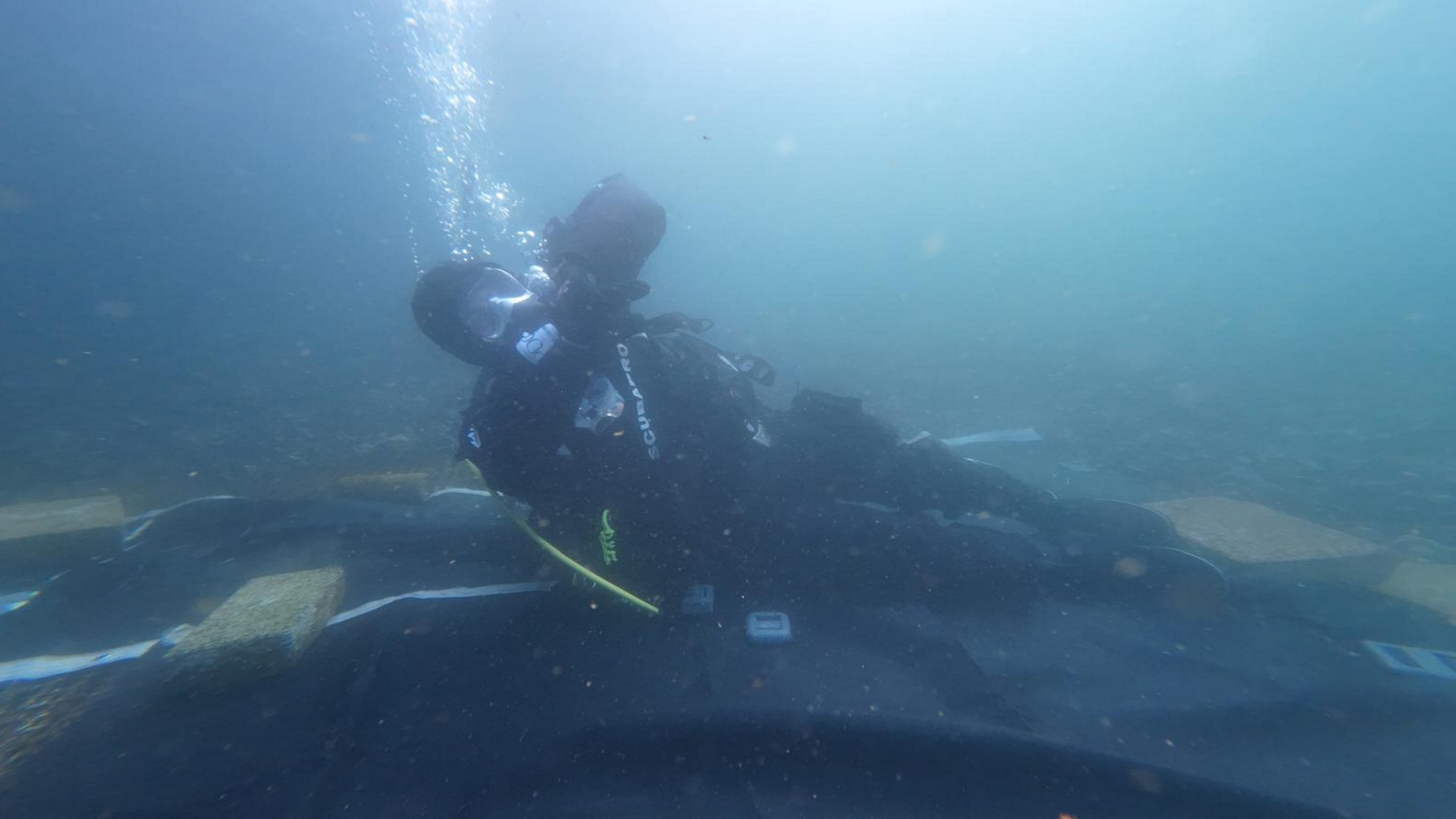 Turkish diver aims to break 36-hour underwater endurance record