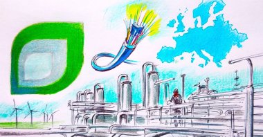 "SEFE signed a 10-year offtake agreement with SOCAR, under which annual volumes are set to rise gradually to 15 terawatt hours, approximately 1.5 billion cubic meters." (Illustration by Erhan Yalvaç)