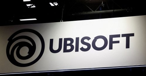 UbiSoft Entertainment logo is seen at the Paris Games Week (PGW), a trade fair for video games in Paris, France, Oct. 27, 2024. (Reuters Photo)
