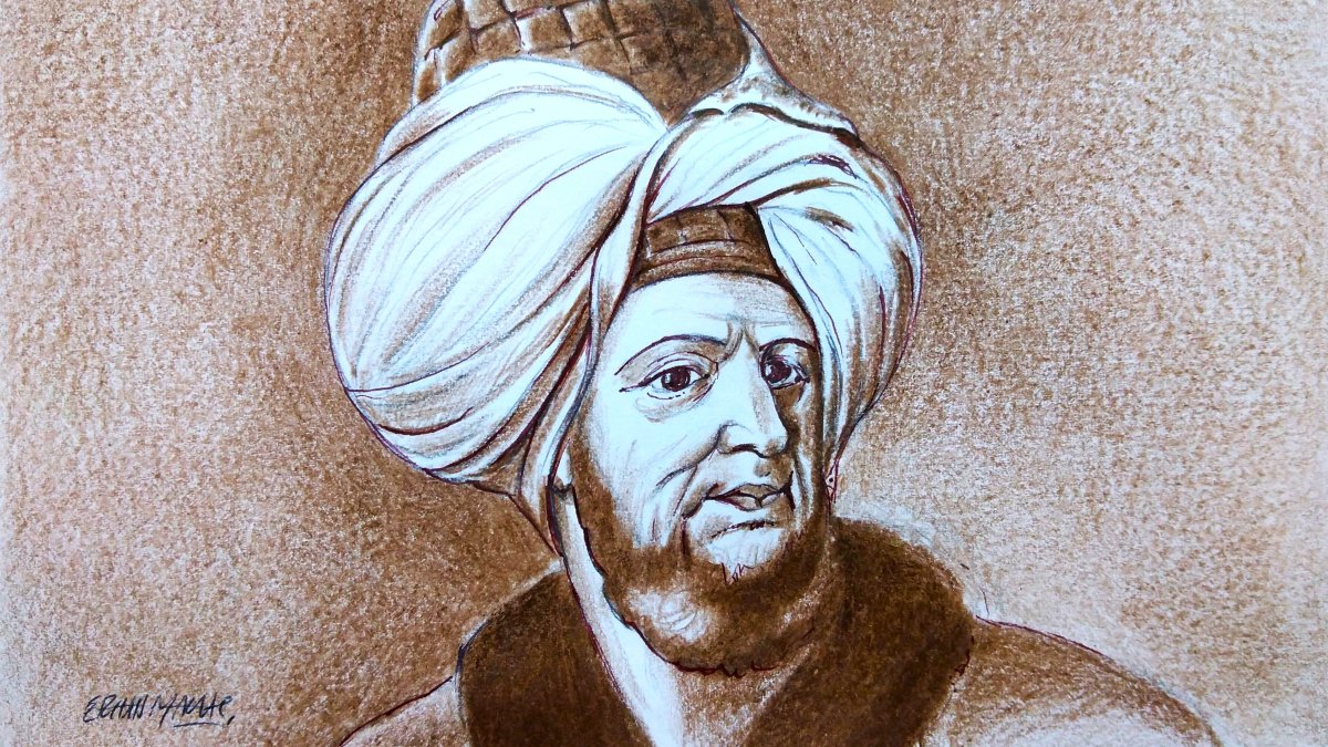 "Count of Bonneval, charged with reforming the corps of bombardiers, became known as Humbaracı Ahmed Pasha from then on." (Illustration by Erhan Yalvaç)