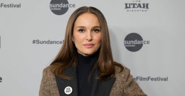 Natalie Portman attends "The Gallerist" Premiere during the 2026 Sundance Film Festival, Park City, Utah, U.S., Jan. 24, 2026. (AFP Photo)