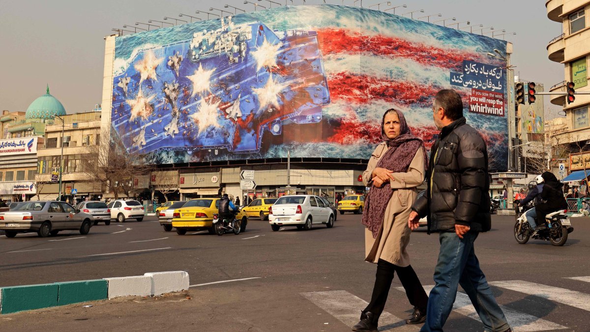 US aircraft carrier reaches Middle East amid high tensions with Iran