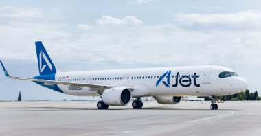AJet aircraft is seen in this file photo shared on Dec. 31, 2025. (DHA Photo)