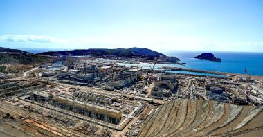 A general view of Akkuyu nuclear plant, Mersin, southern Türkiye, Jan. 8, 2026. (DHA Photo)
