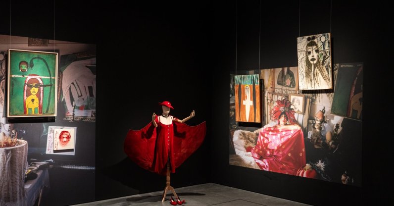 A general view of the "Semiha Berksoy: Aria of All Colors" exhibition at Istanbul Modern, Istanbul, Türkiye. (Courtesy of Istanbul Modern)