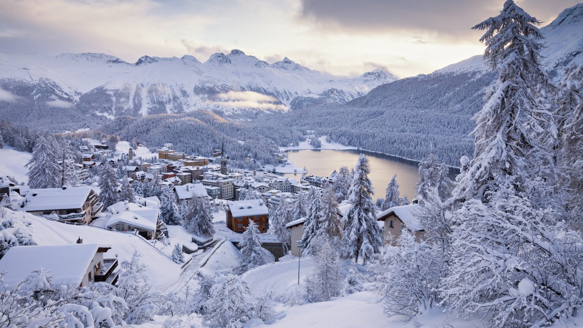 A general view of St. Moritz, Switzerland. (Shutterstock Photo)