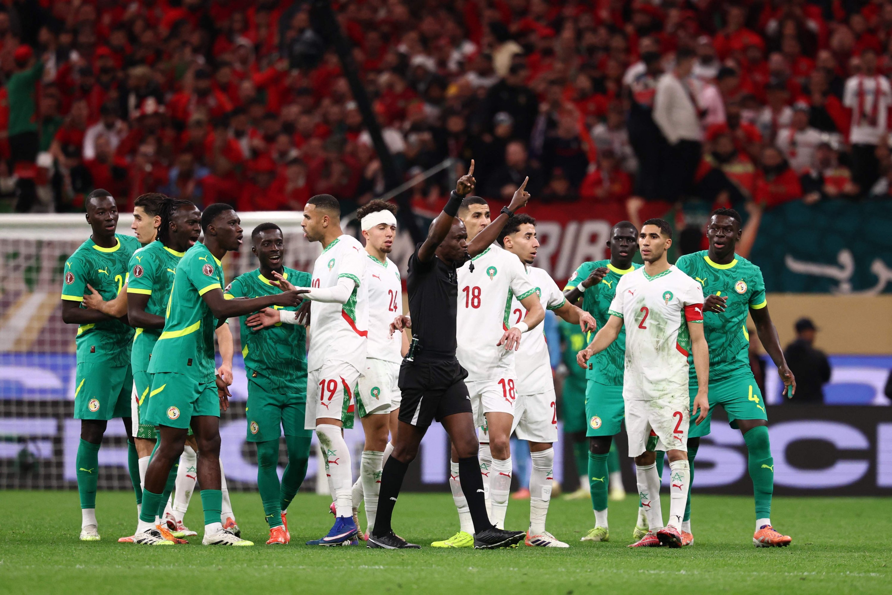 Senegal, Morocco fined, bans issued over chaotic Africa Cup final
