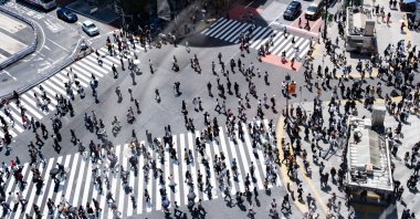 People cross an avenue in central Tokyo, Japan, May 25, 2025. (Shutterstock Photo)