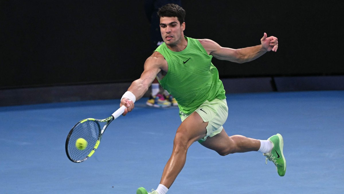 Alcaraz survives leg scare, 5-set epic to book Melbourne final spot