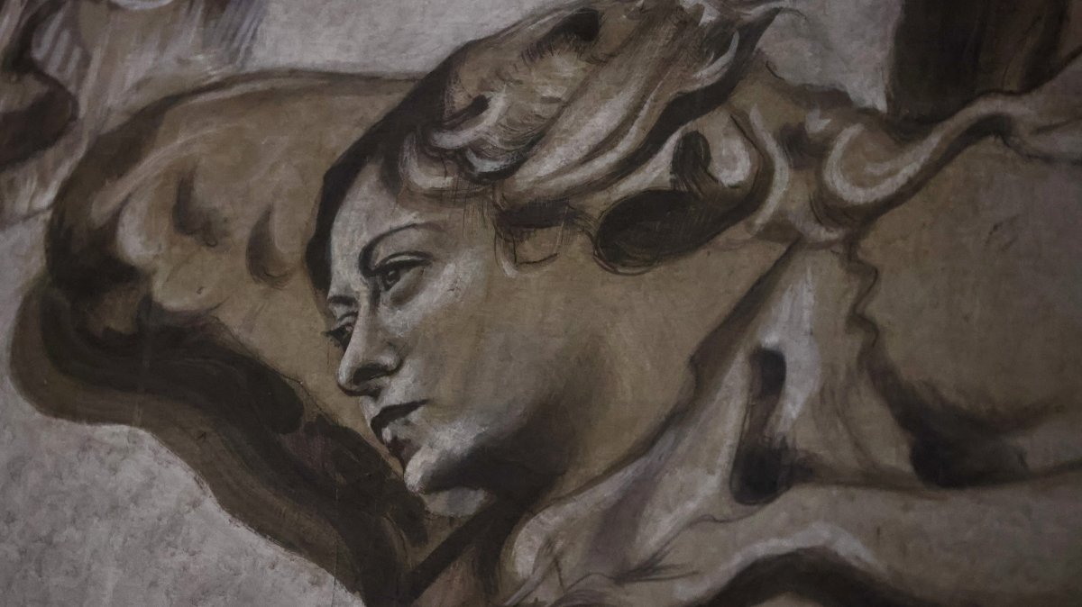 Italy probes church painting of angel restored with Meloni likeness