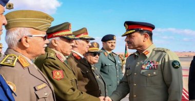 Pakistan's Chief of Defense Staff Field Marshal Asim Munir visits Benghazi, Libya, Dec. 20, 2025. (General Asim Munir @Facebook)