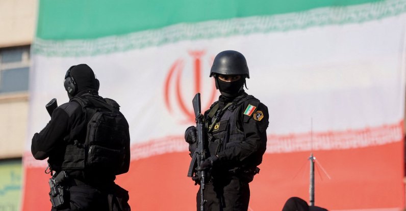 Members of the Iranian police attend a pro-government rally in Tehran, Iran, Jan. 12, 2026. (Reuters Photo)