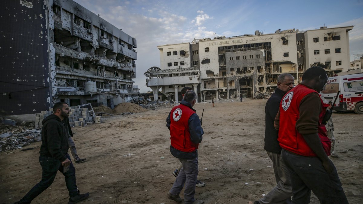 Red Cross 'outraged' as on-duty paramedic killed in Gaza - Daily Sabah by Anadolu Agency