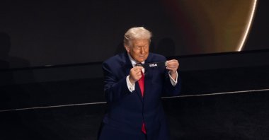 President Donald Trump attends the 2026 FIFA World Cup draw at the John F. Kennedy Center for the Performing Arts, Washington, U.S., Dec. 5, 2025. (Shutterstock Photo)